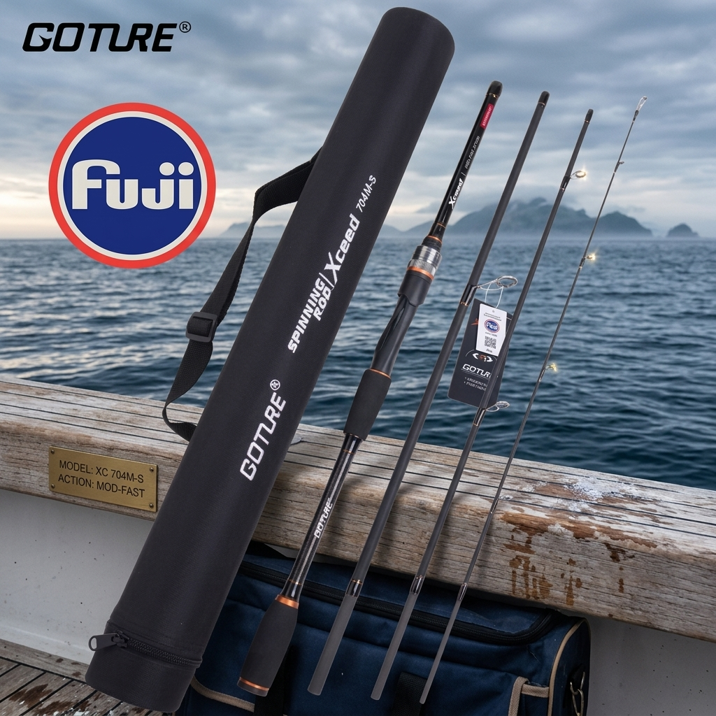 Fishing Rod Surf - Goture Xceed 4 Setions Travel Fishing