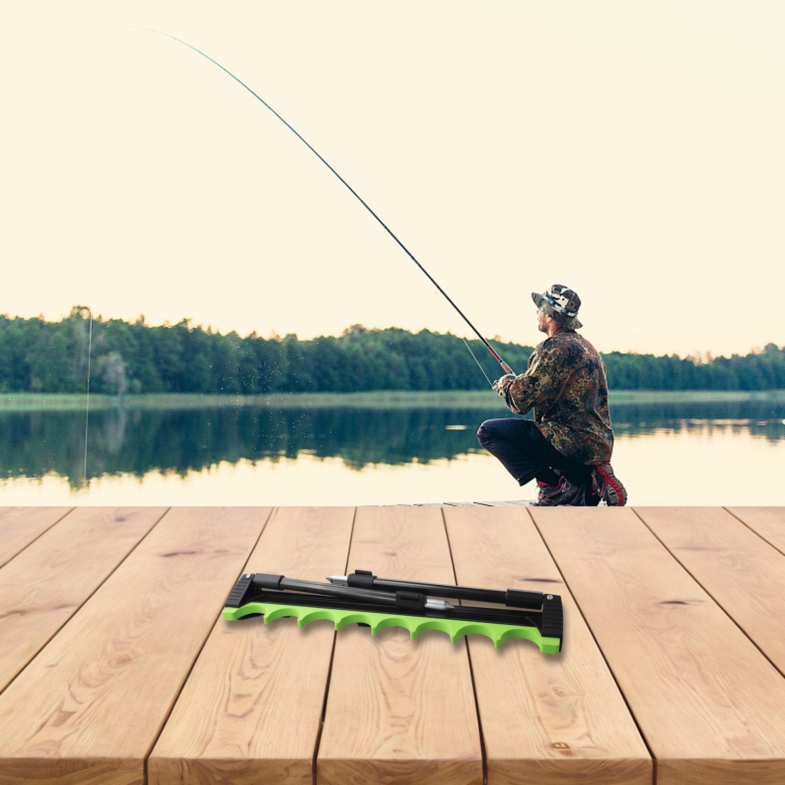 4 Leg 8 Rig Telescopic Fishing - Fishing Rod Telescopic 리뷰 및 가격