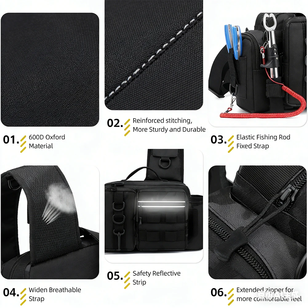 Fishing Backpack with Rod Hold - Fishing Rod Holder 리뷰 및 가격