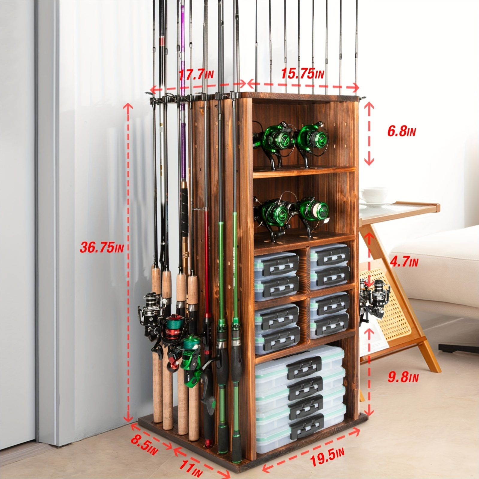 Fishing Rod Holders for Garage - Fishing Rod Rack 리뷰 및 가격