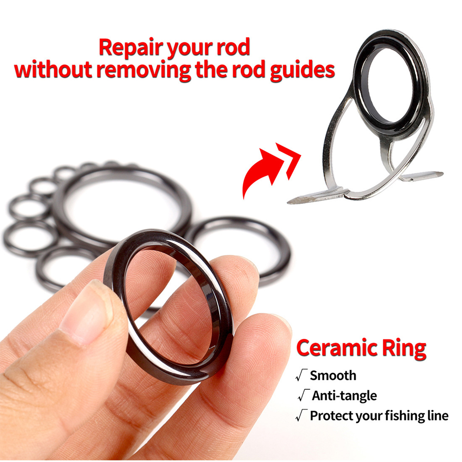 Fishing Rod Guide Repair Kit C - Fishing Rod Repair Kit 리뷰 및 가격