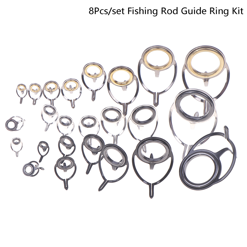 8Pcs Fishing Tackle Stainless  - Fishing Rod Building Kit 리뷰 및 가격
