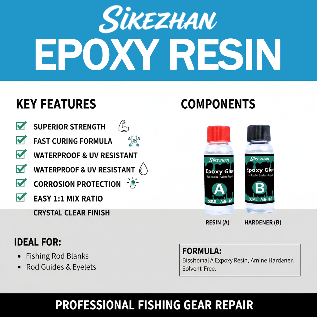 AB Epoxy 1:1 for Fishing Rod R - Fishing Rod Repair Kit 리뷰 및 가격