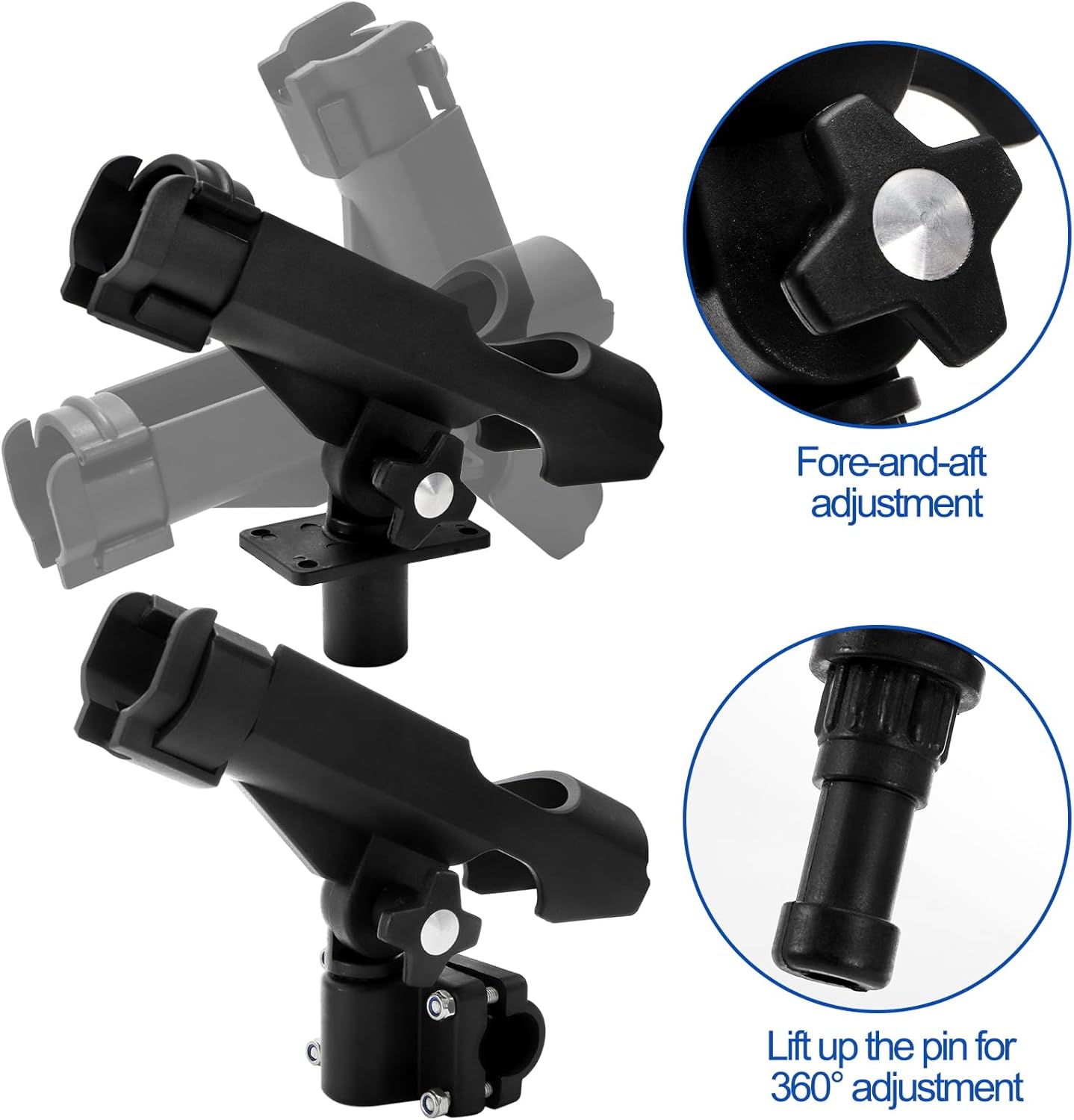 2 Pack Fishing Rod Holder with - Fishing Rod Combo 리뷰 및 가격