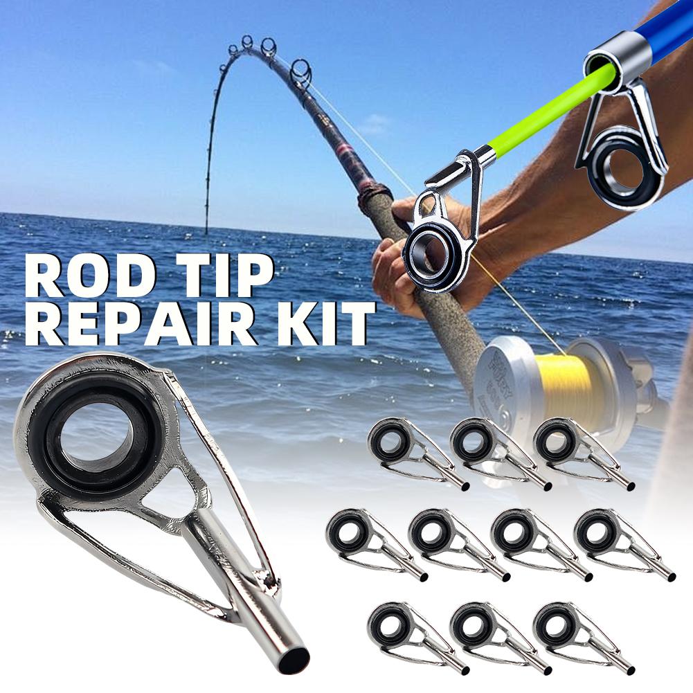 Rod Tip Repair Kit 10pcs Fishi - Fishing Rod Repair Kit 리뷰 및 가격