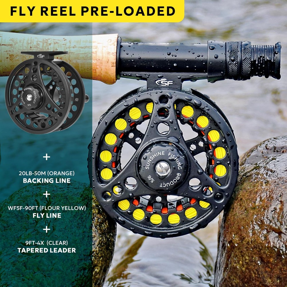 Fly Fishing Rod Combo Starter  - Fishing Rod Combo 리뷰 및 가격