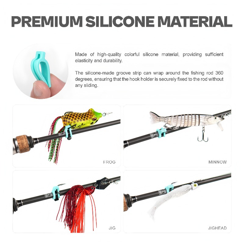 Silicone Lure Hanger Hook​ – U - Fishing Rod Combo 리뷰 및 가격