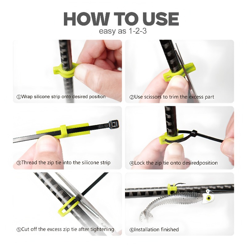 Silicone Lure Hanger Hook​ – U - Fishing Rod Combo 리뷰 및 가격
