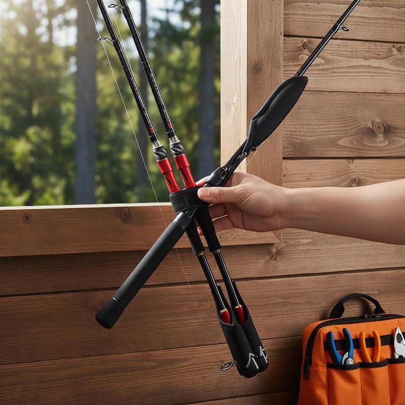 Adjustable Fishing Pole Sling  - Fishing Rod Combo 리뷰 및 가격