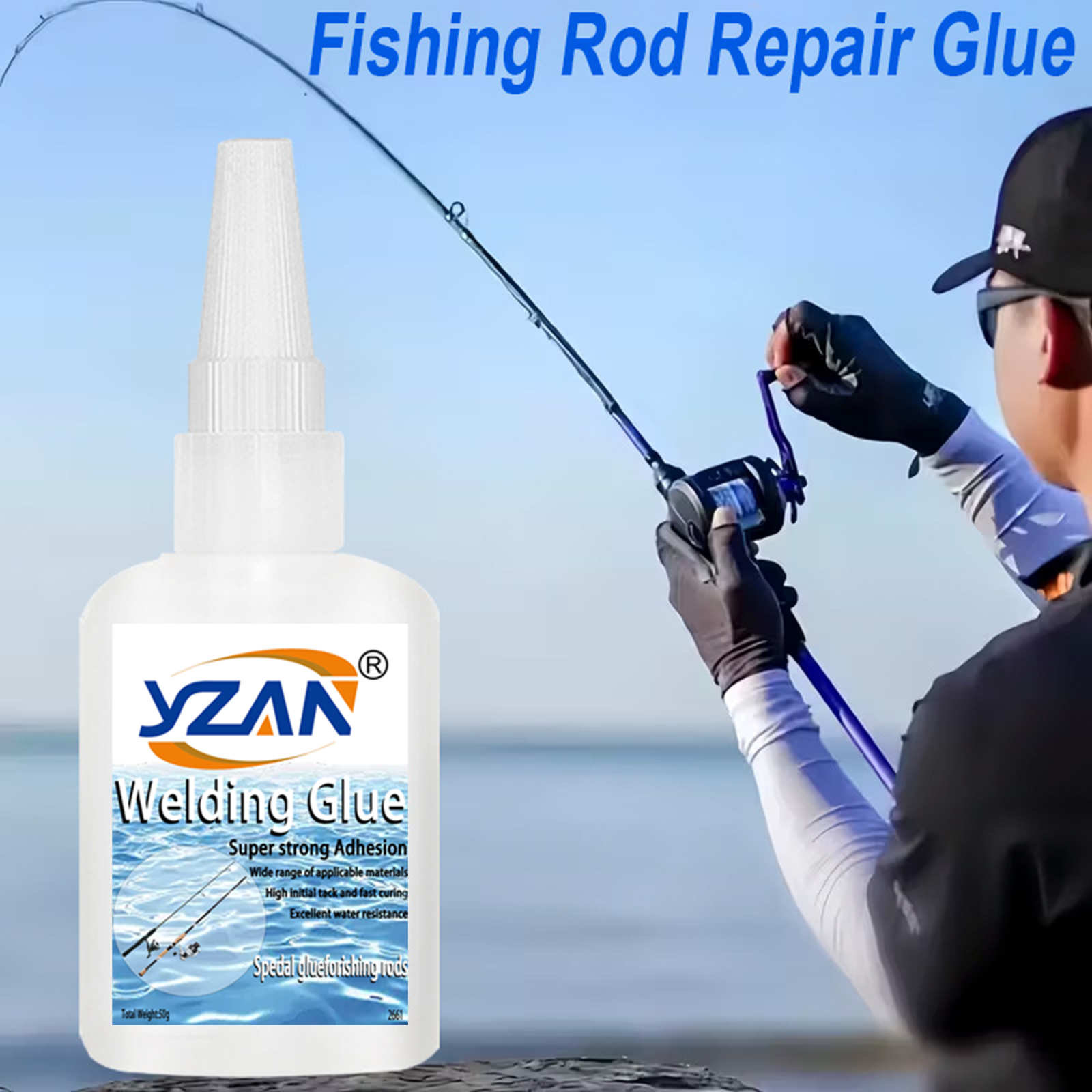 Fishing Rod Repair Glue  Fast  - Fishing Rod Guide Replacement 리뷰 및 가격
