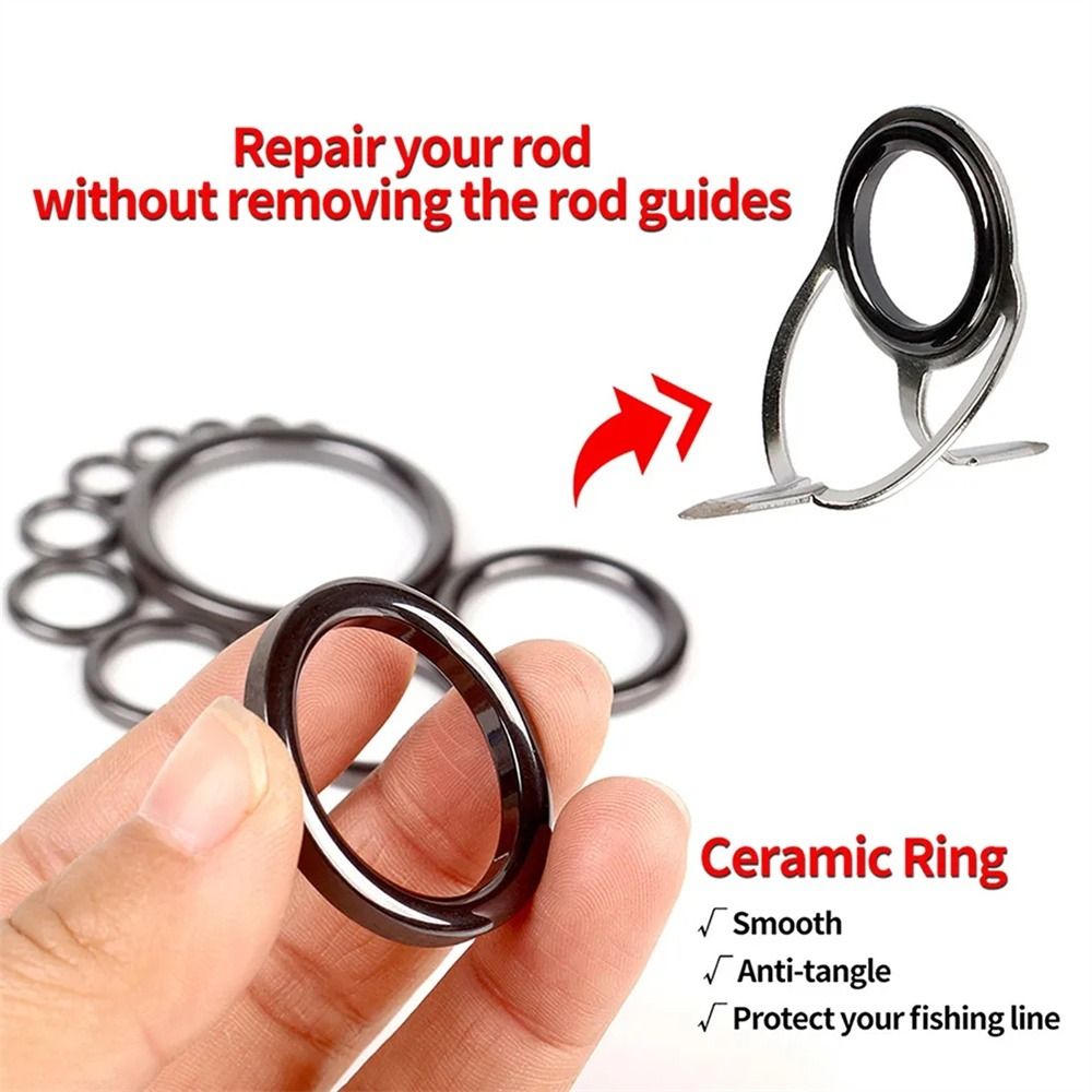 4mm-30mm Ceramic Guides Ring O - Fishing Rod Guide Replacement 리뷰 및 가격