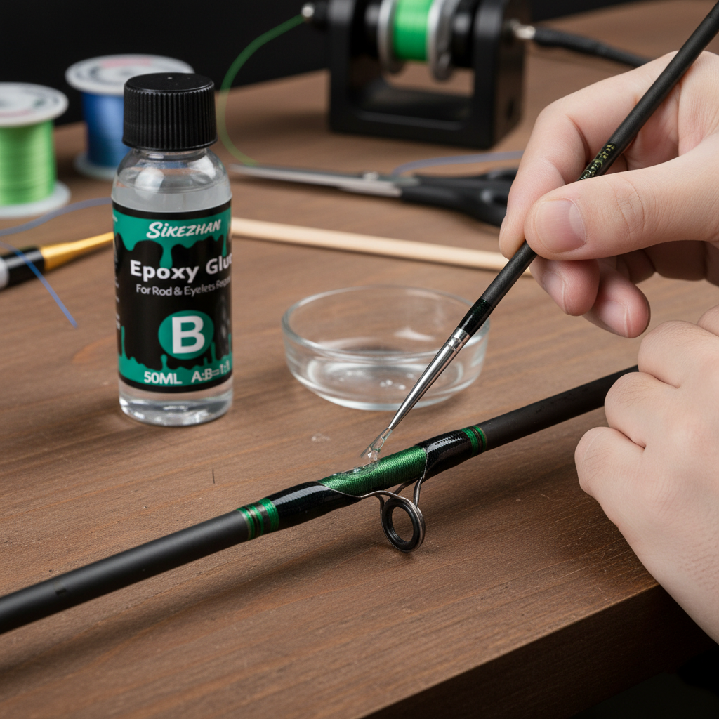 Clear 2-Part Fishing Rod Epoxy - Fishing Rod Building Kit 리뷰 및 가격