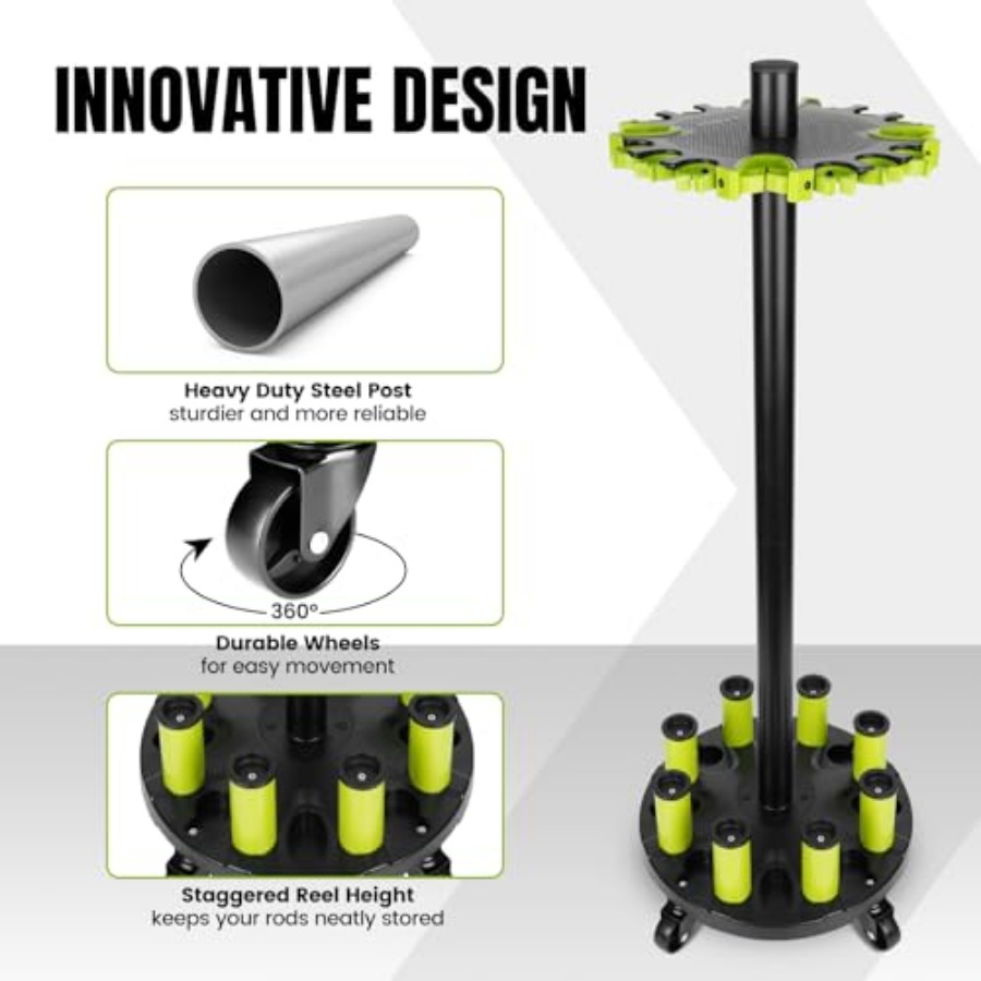 Fishing Rod Holder for Garage, - Fishing Rod Rack 리뷰 및 가격