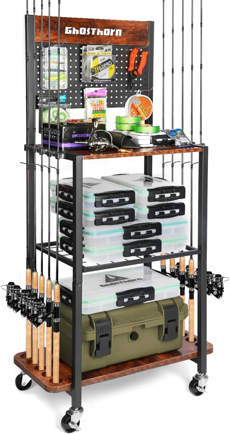 Fishing Rod Holder for Garage  - Fishing Rod Holder 리뷰 및 가격