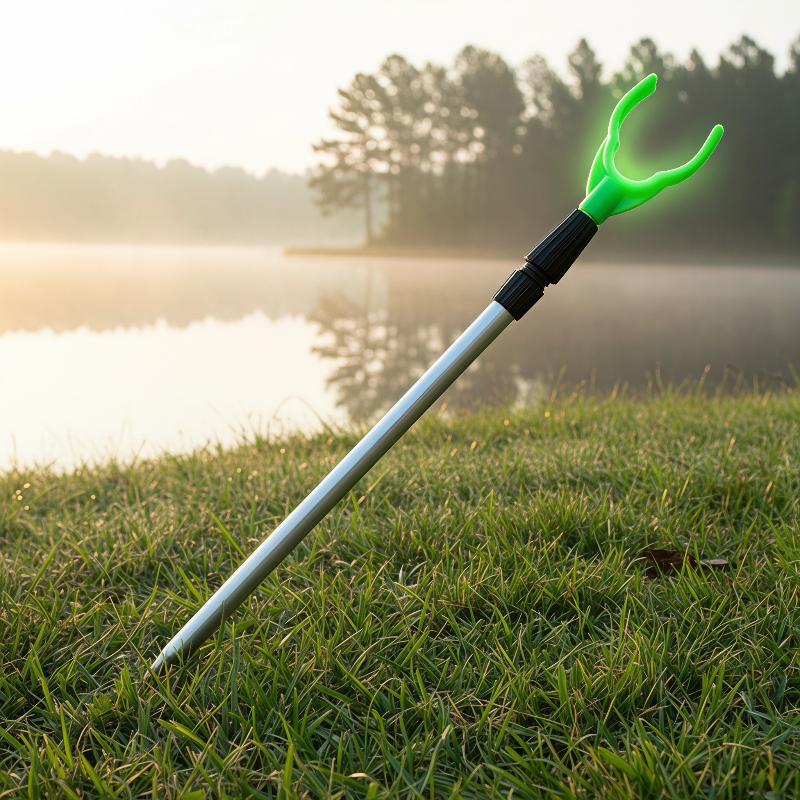 Retractable Aluminum Alloy Fis - Fishing Rod Rack 리뷰 및 가격