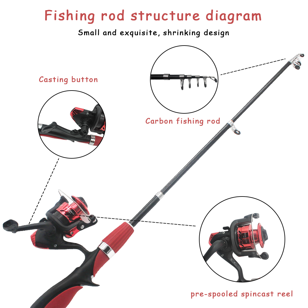 Kids Fishing Pole Set Fishing  - Fishing Rod Ice 리뷰 및 가격