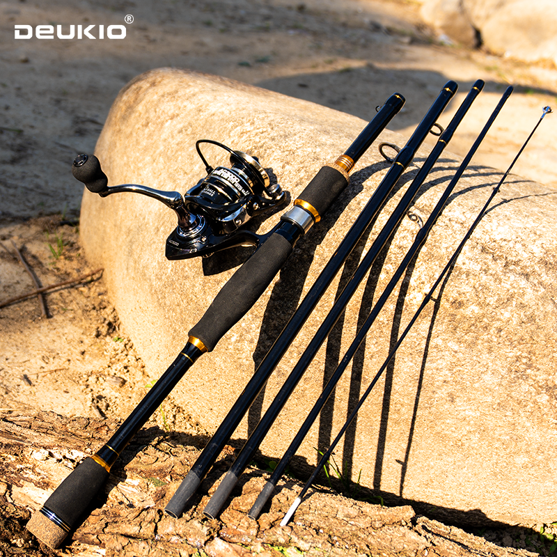 DEUKIO Fishing Rod Reel Combo  - Fishing Rod Carbon Fiber 리뷰 및 가격